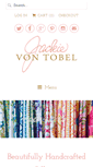 Mobile Screenshot of jackievontobel.com